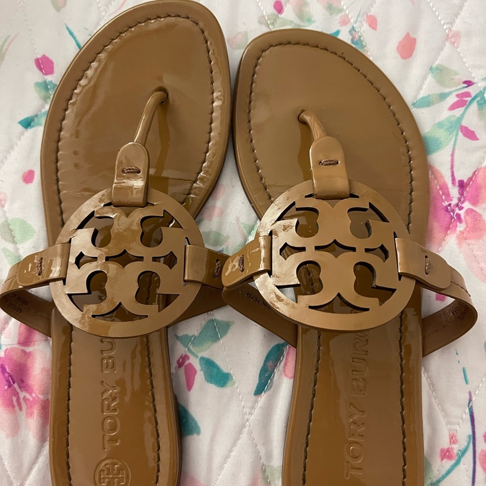 Tory Burch Miller sandals size 8.